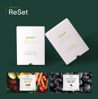 ReSet 1 Day Fasting Kit Variety 2 with vegetable and black bean soup mix for fasting nutrition