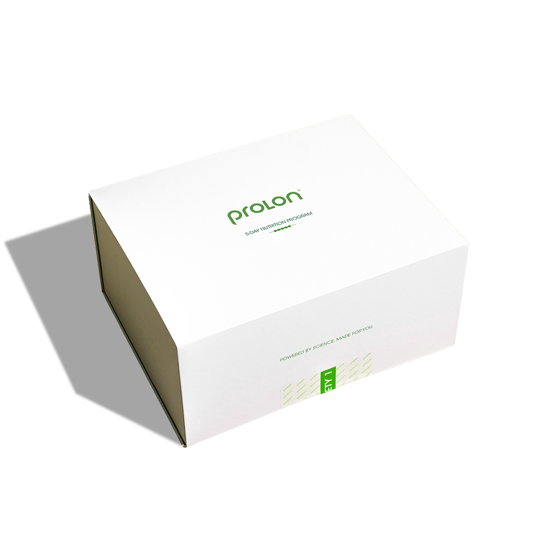 Prolon Metabolic ReSet Program box for prolonged fasting benefits and cellular rejuvenation